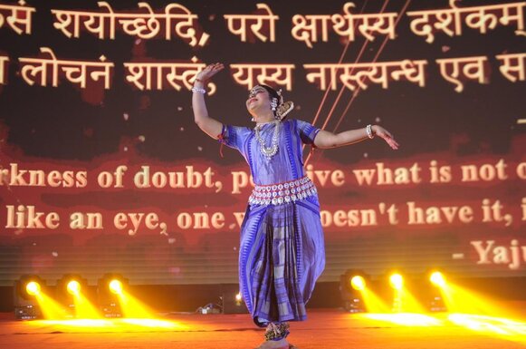 Cultural dance at the inauguration of IISF 2021