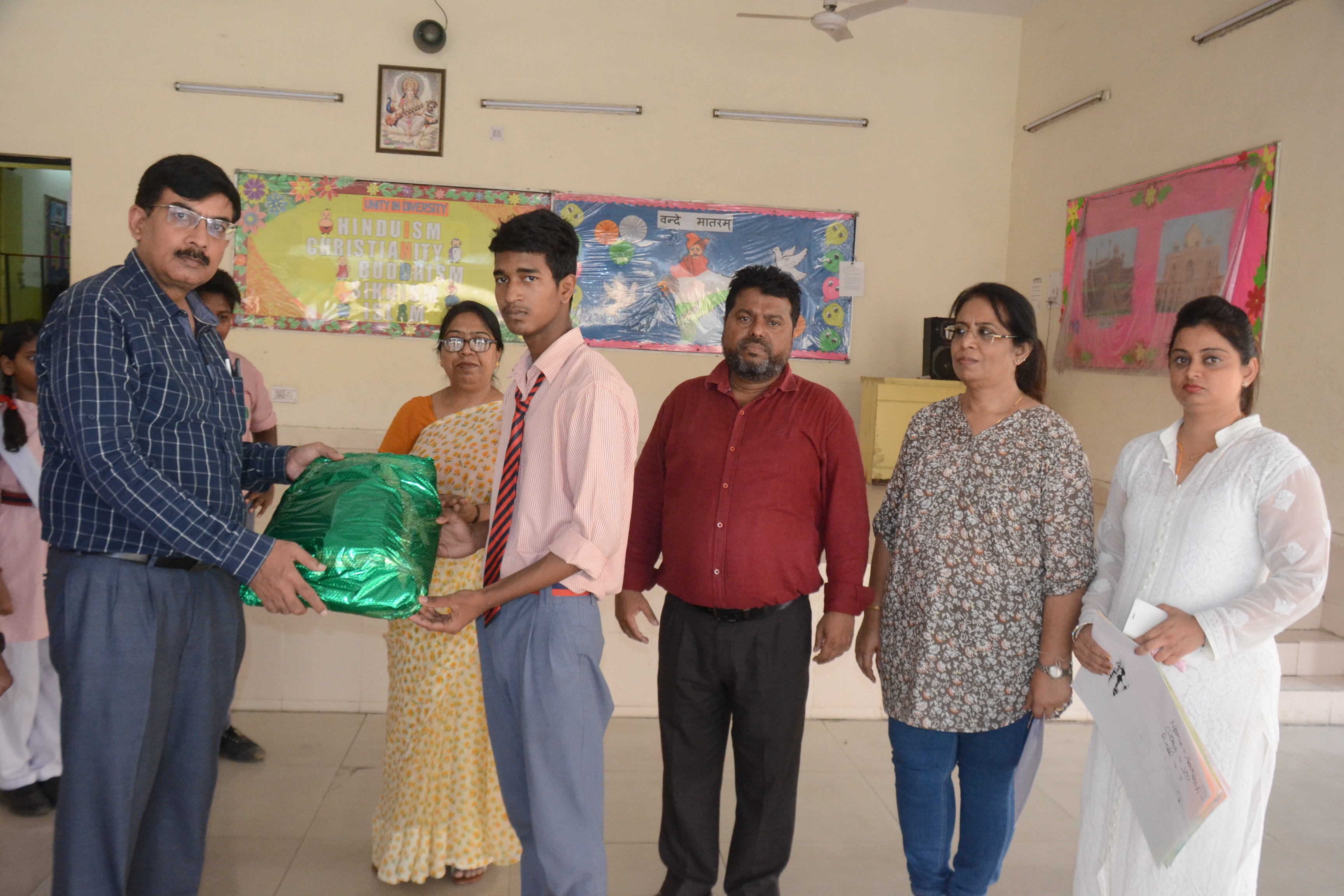 Prize distribution of Drawing Competition