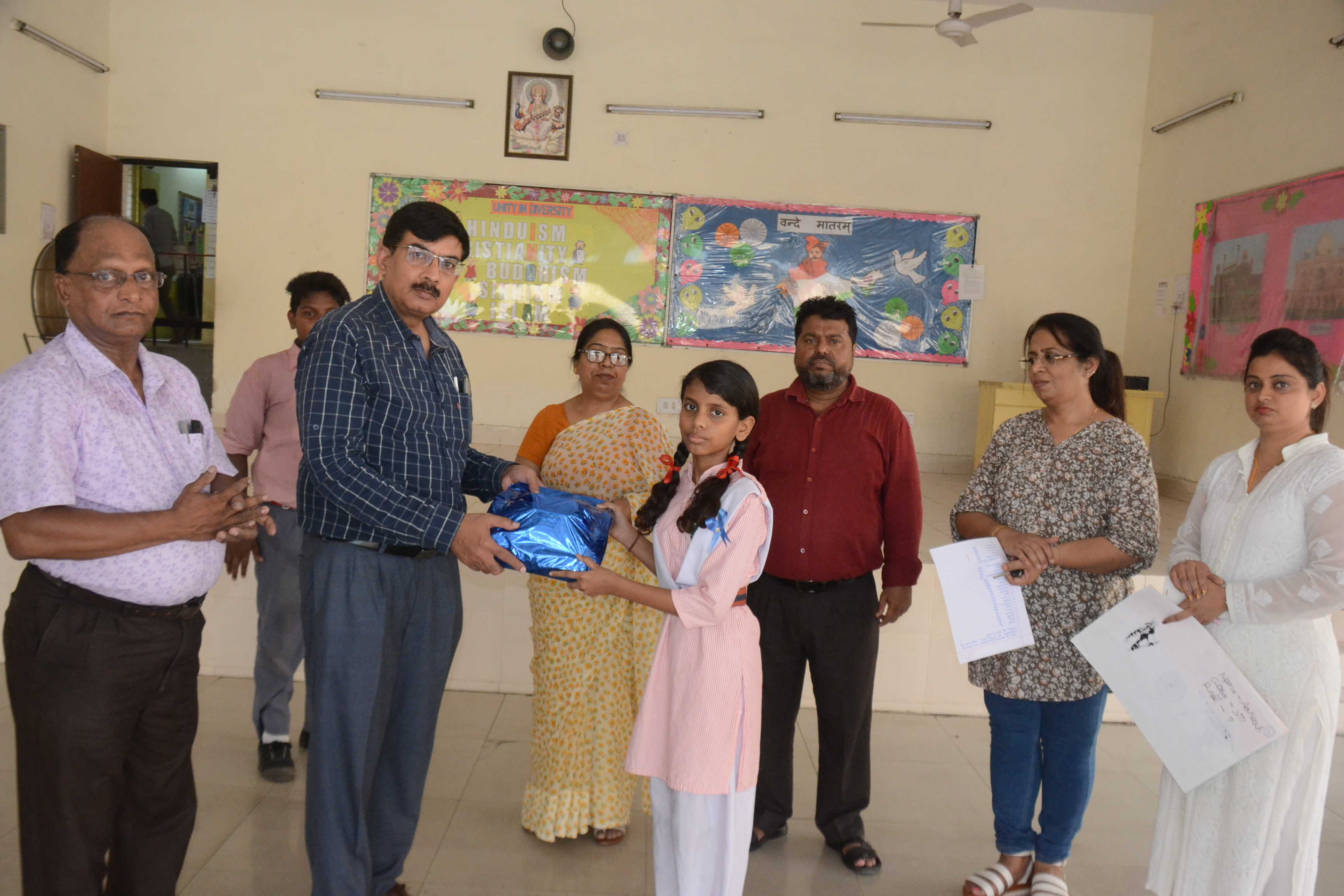 Prize distribution of Drawing Competition