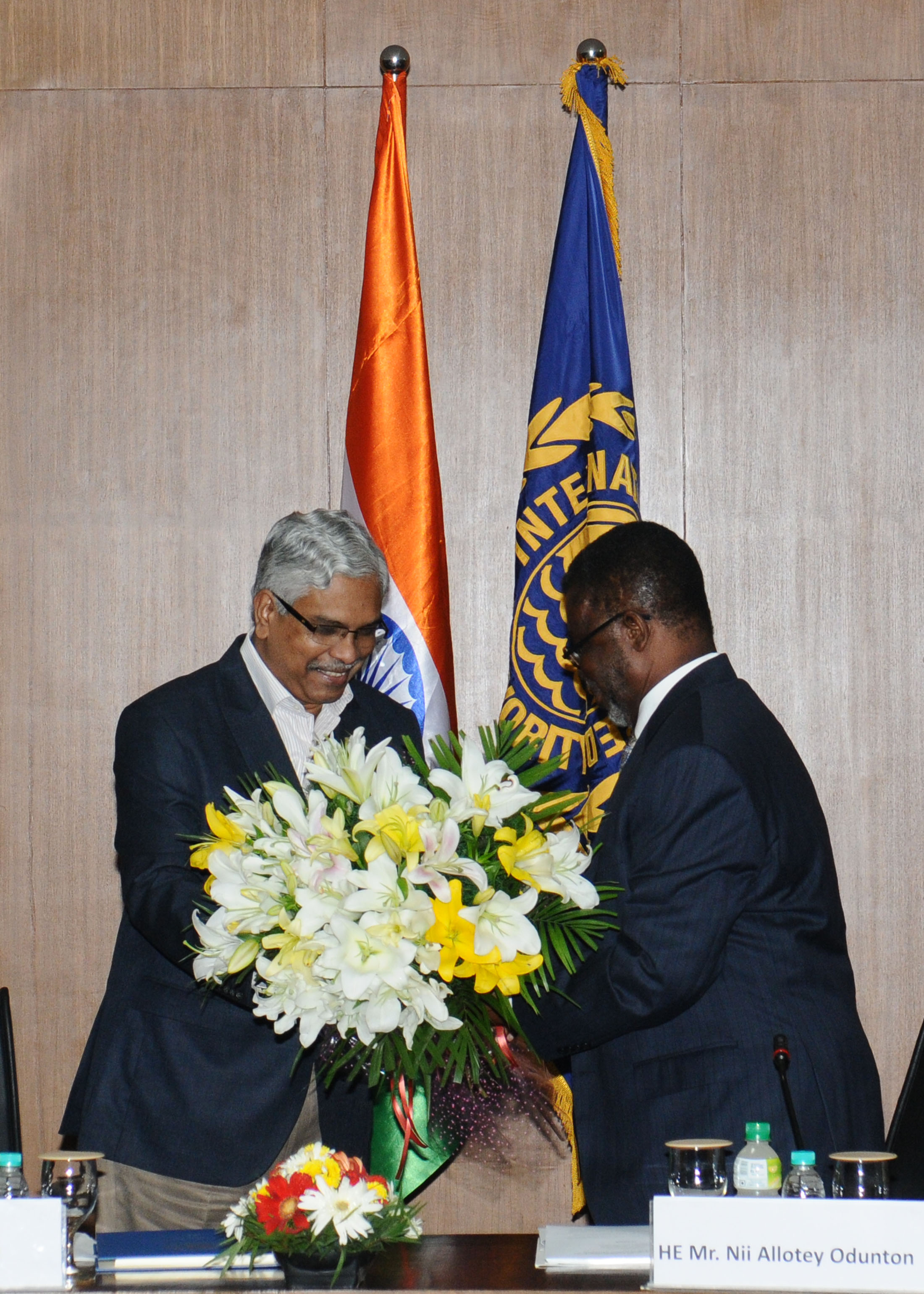 Signing of Contract for Exploration of Polymetallic Sulphides between GOI and ISBA