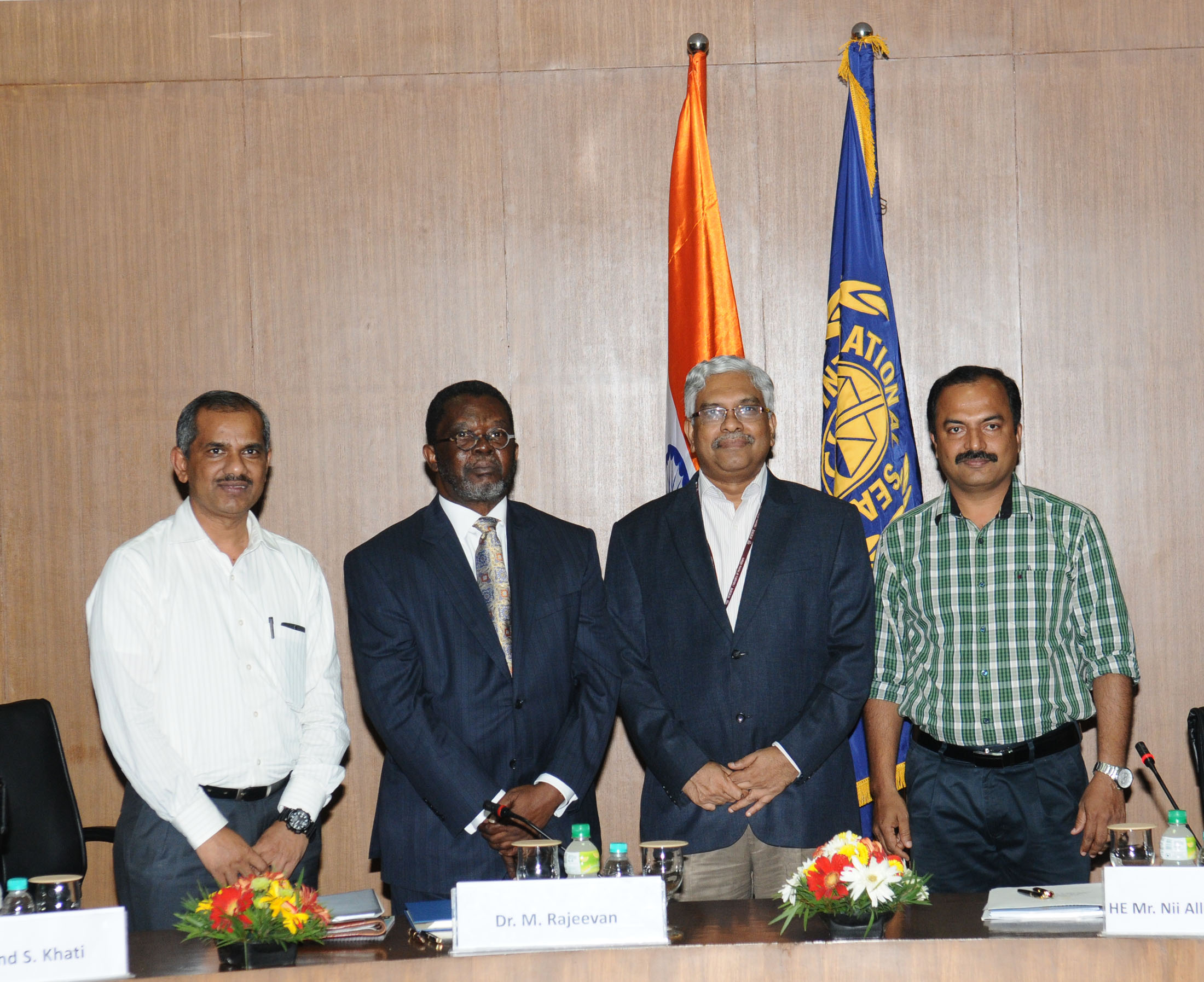 Signing of Contract for Exploration of Polymetallic Sulphides between GOI and ISBA