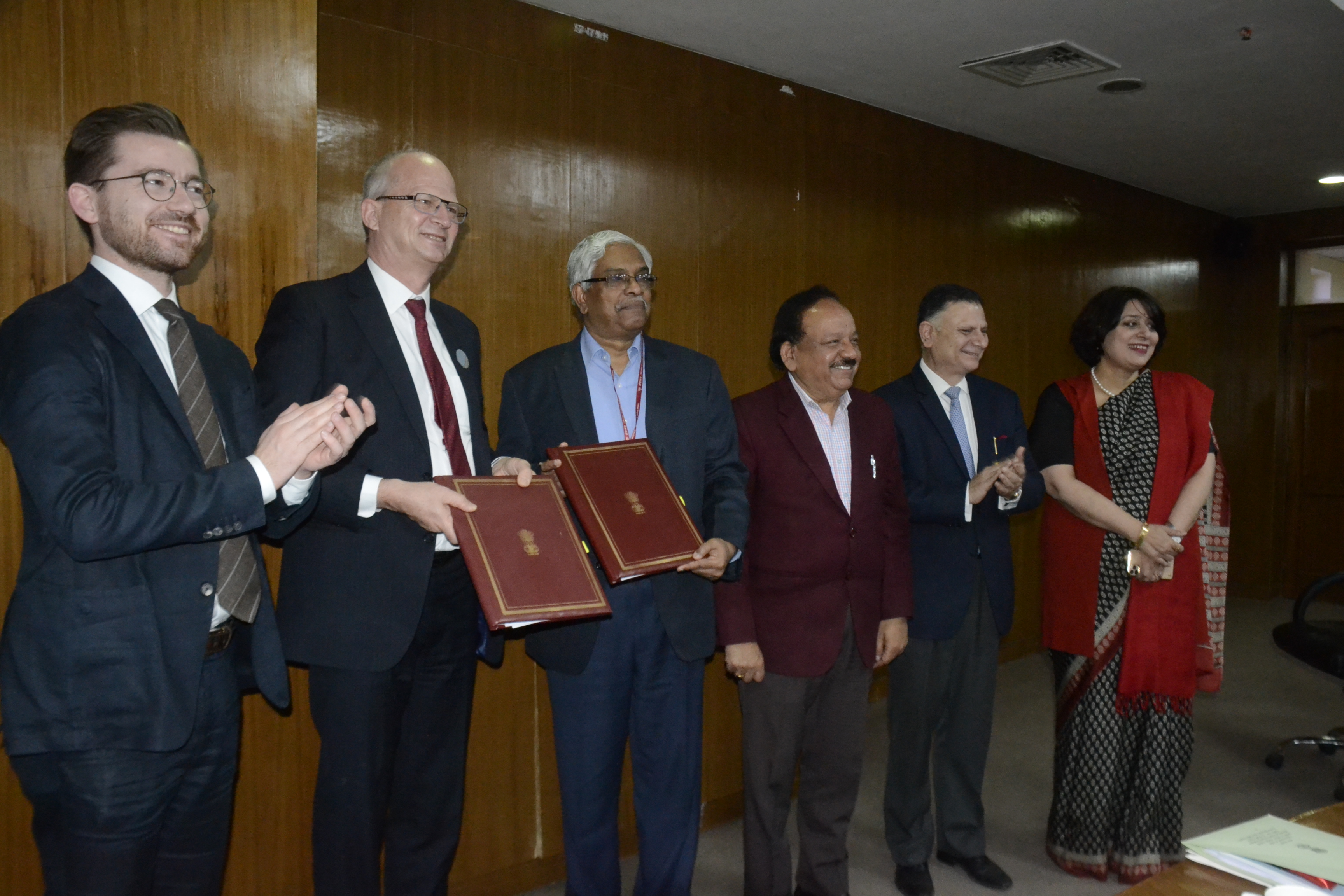 Group photo after Signing the Document