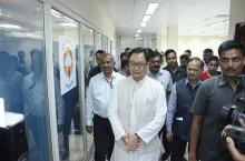 Hon'ble Minister Kiren Rijiju visit to NCMRWF