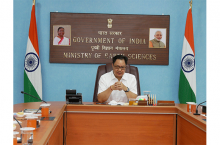 Hon'ble Minister Kiren Rijiju interaction with MoES scientists